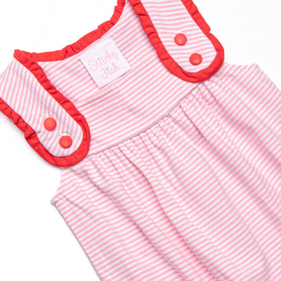 Julie Bubble, Red and Pink Stripe