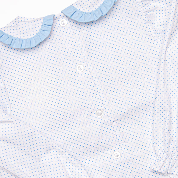 Fairytale Favorites Smocked Legging Set, Blue