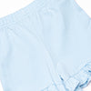 Swimming Along Applique Ruffle Short Set, Blue