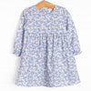 Saylor Floral Dress, Blue