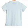 Up In the Sky Pima Embroidered Shirt, Mint