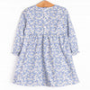 Saylor Floral Dress, Blue