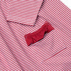 Everly Long Sleeve Dress, Red Stripe