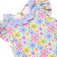 Groovy Garden Ruffle Bubble, Purple
