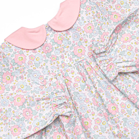 Early Fall Florals Legging Set, Pink