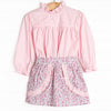 Visions of Violets Skirt Set, Purple