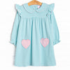 Love You Back Pocket Dress, Mint