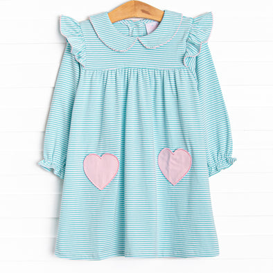 Love You Back Pocket Dress, Mint