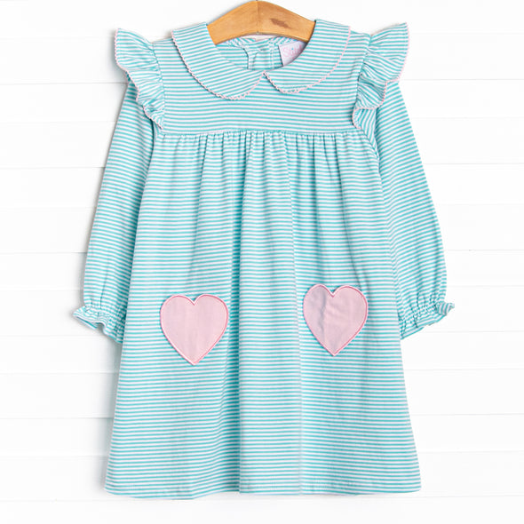 Love You Back Pocket Dress, Mint