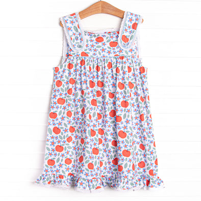 Apple Fields Dress, Blue