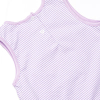 Siren Song Applique Dress, Purple