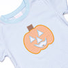 Cutest Carving Applique Top, Blue