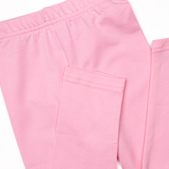 In a Pickle Applique Legging Set, Pink