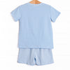 Evan Short Set, Medium Blue Stripe