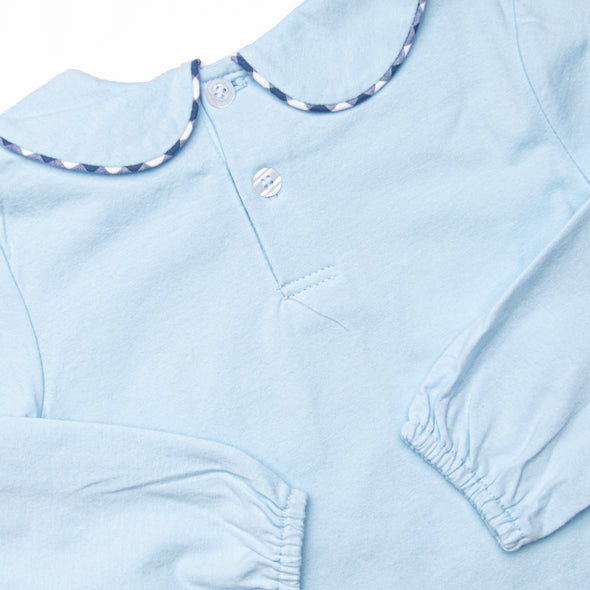Take Off Time Applique Bloomer Set, Blue