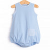 Noah Pocket Bubble, Medium Blue Stripe