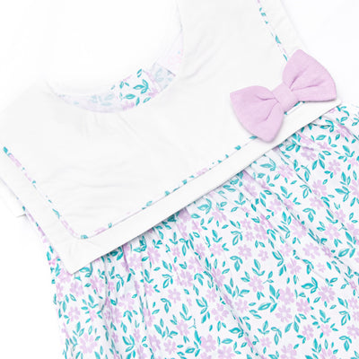 Farmer Market Florals Dress, Purple
