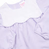 Southern Scallops Dress, Purple