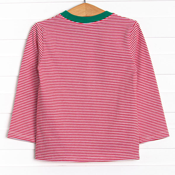 Holiday Helper Applique Top, Red