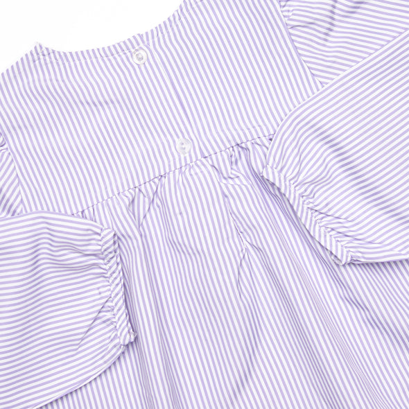Southern Scallops Dress, Purple