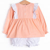 Coral Me Cute Bloomer Set, Orange