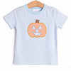 Cutest Carving Applique Top, Blue