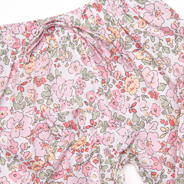 Petals in the Park Pant Set, Pink