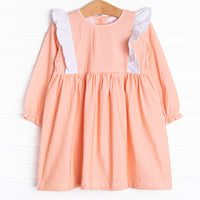 Coral Me Cute Dress, Orange