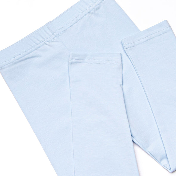 Bellflower Beauty Ruffle Pocket Legging Set, Blue
