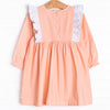 Coral Me Cute Dress, Orange