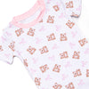 Treasured Teddy Bamboo Pajama Short Set, Pink