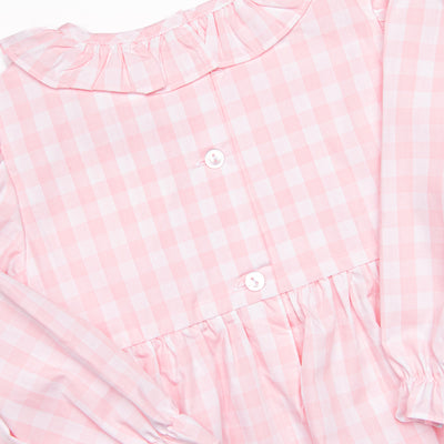 Toodles, Poodles Smocked Bubble, Pink