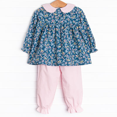 Eloise Pant Set, Blue