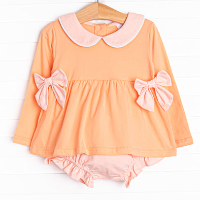 Under the Sun Diaper Set, Orange