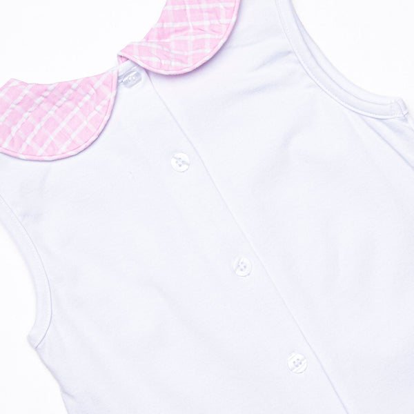 Picnic Plaid Short Set, Pink