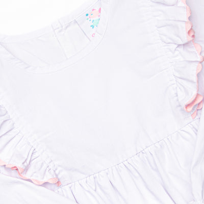 Easy Street Dress, White