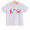 Dalmatian on Duty Graphic Tee