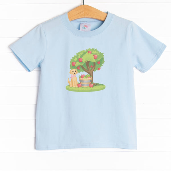 Apple Pickin' Pup Girl Graphic Tee