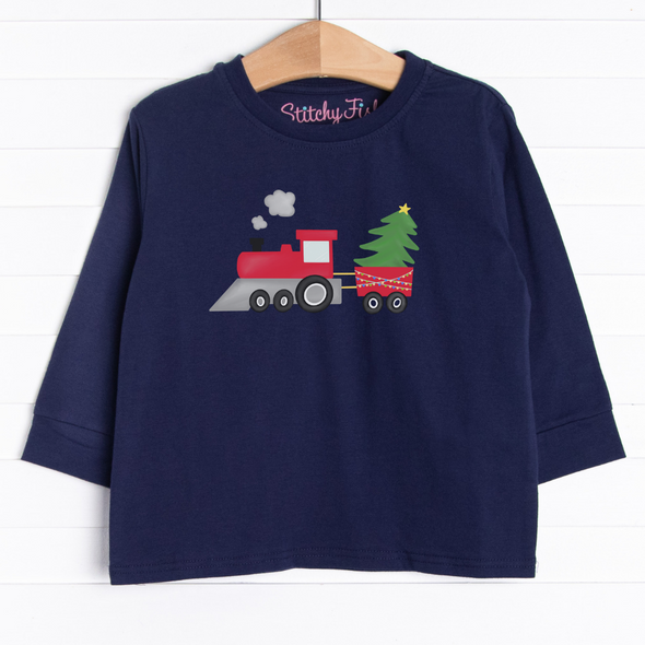 Christmas Cargo Long Sleeve Graphic Tee