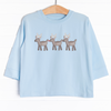 Reindeer Trio Long Sleeve Graphic Tee