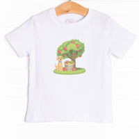 Apple Pickin' Pup Boy Graphic Tee