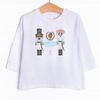 Holiday at the Ballet Long Sleeve Graphic Tee Dark Skin Tone