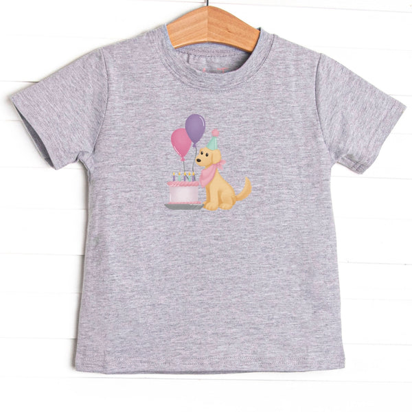 Happy Birthday Barks Girl Graphic Tee