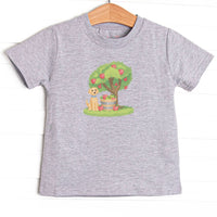 Apple Pickin' Pup Boy Graphic Tee