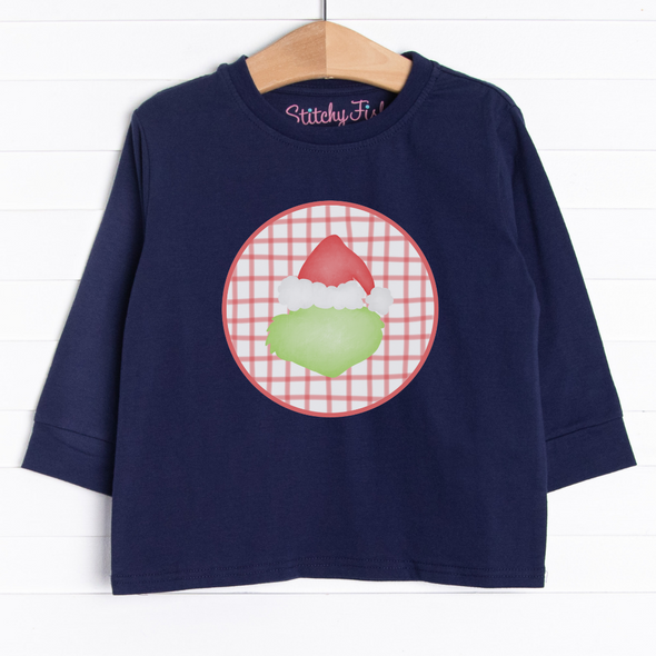 Christmas Grouch Long Sleeve Graphic Tee