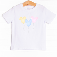 Mouse Balloon Magic Girl Graphic Tee