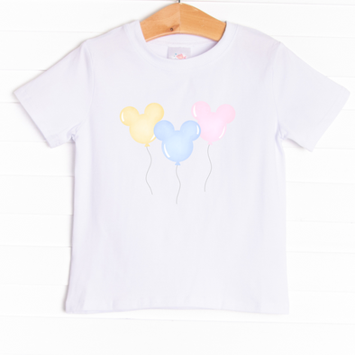 Mouse Balloon Magic Girl Graphic Tee