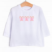 Peppermint Treat Trio Long Sleeve Graphic Tee