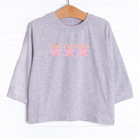 Peppermint Treat Trio Long Sleeve Graphic Tee
