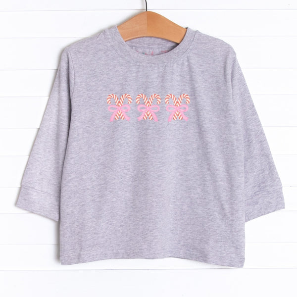 Peppermint Treat Trio Long Sleeve Graphic Tee